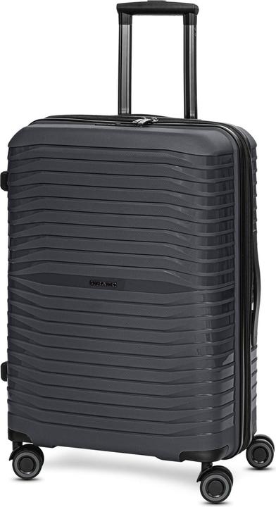 Image du produit Stratic Shine 4 roues trolley 65 cm avec soufflet extensible (69 l, M (50 - 90l))