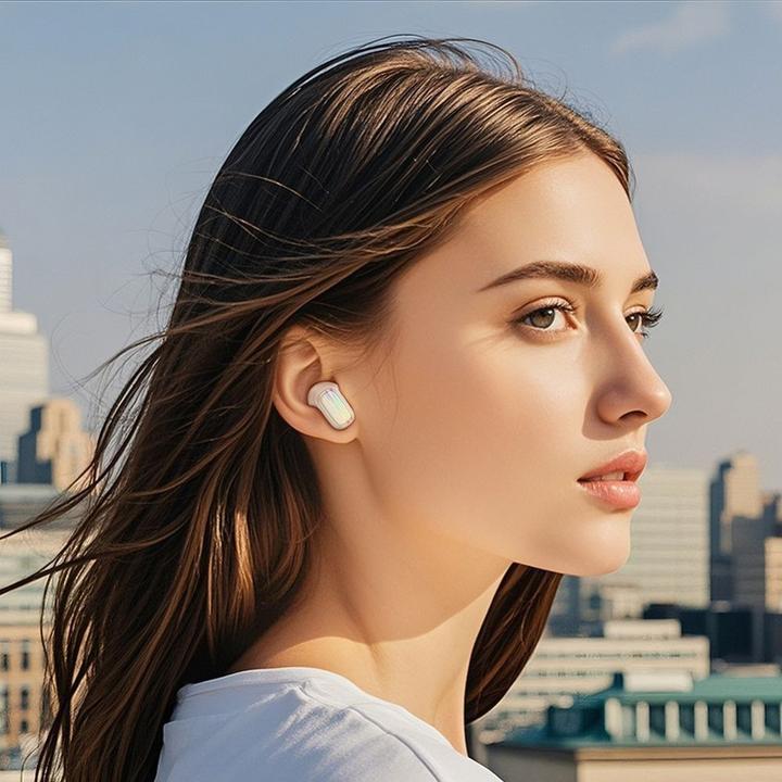 Actual product image Hoco EQ20 Rhyme Headset Wireless In-Ear Anrufe/Musik Bluetooth Weiss (ANC, 7 h, Wireless)