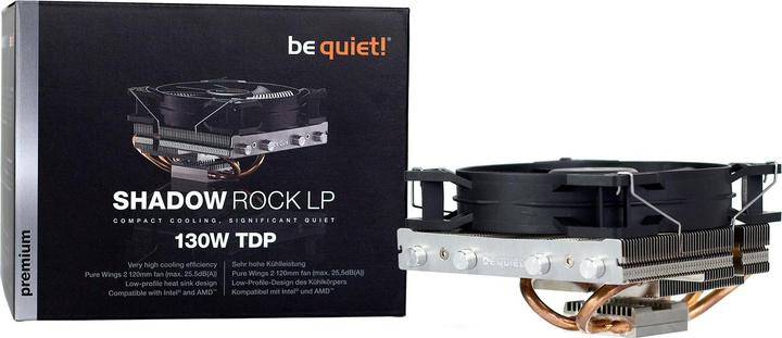 Actual product image be quiet! Shadow Rock LP (75.40 mm)