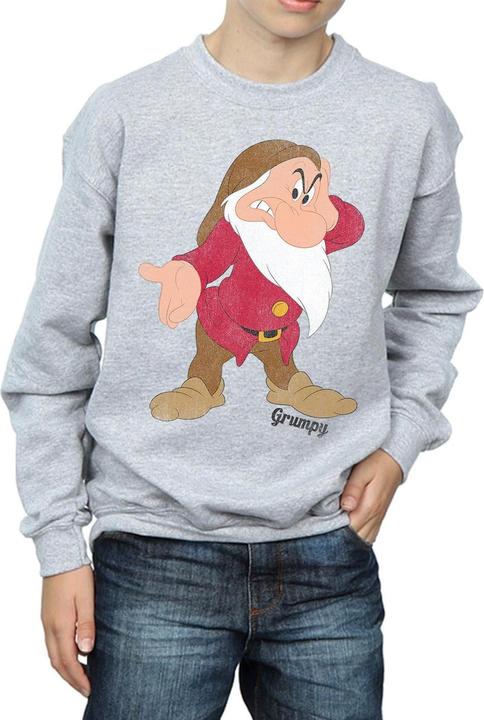 Produktbild Disney Snow White And The Seven Dwarves Classic Grumpy Sweatshirt Jungen (152, 158)