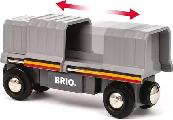 Productafbeelding Ravensburger BRIO World - 36089 Treinen van de Wereld Santa Fe trein | Speelgoedtrein voor kinderen vanaf 3 jaar