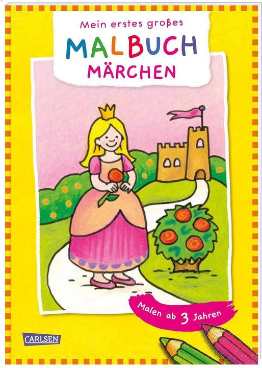 Image du produit Mon premier grand livre de coloriage : Contes de fées : Coloriage à partir de 3 ans