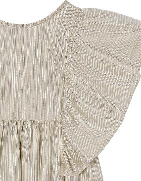 Actual product image Vertbaudet Mädchen Festkleid mit Schmetterlingsärmeln aus Lamé (86)