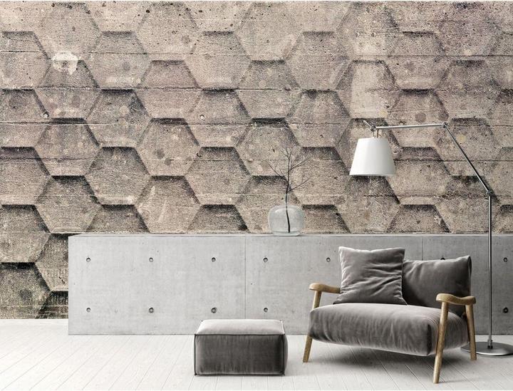 Actual product image Architects Paper Atelier 47 Honeycomb in 3D Optik (270 x 500 cm)