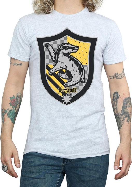 Image du produit - T-shirt HUFFLEPUFF CREST FLAT - Homme (XL)
