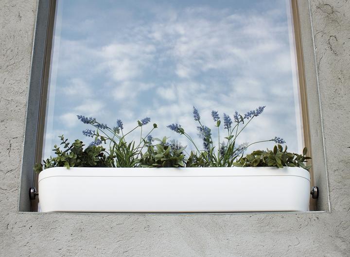Image du produit Rephorm Bac à fleurs Windowgreen 85 cm - Blanc (20 cm)