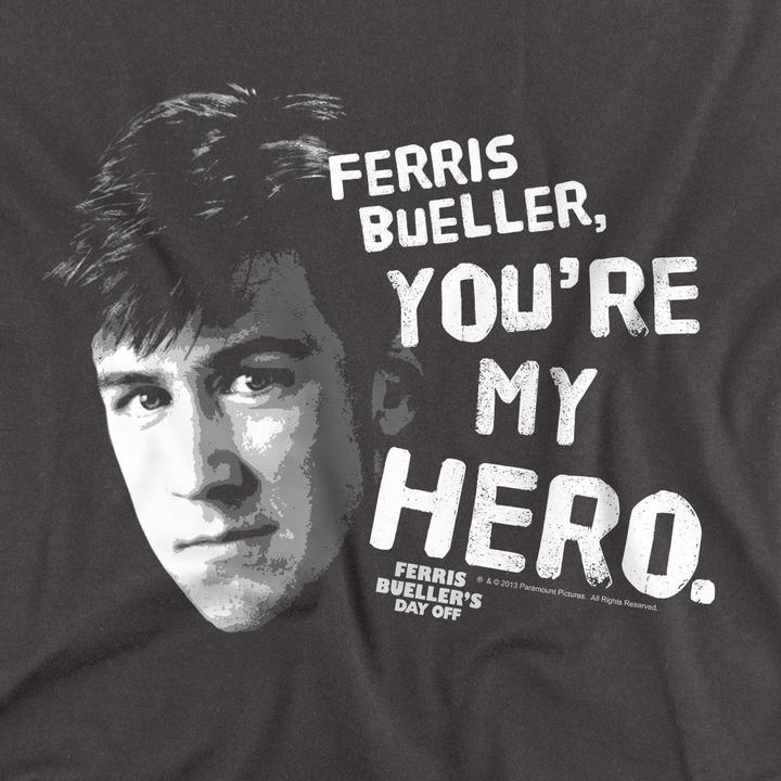 Produktbild Ferris Bueller´s Day Off Ferris Bueller's Day Off My Hero TShirt (L)