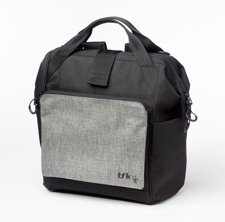 Actual product image TFK Olive diaper bag