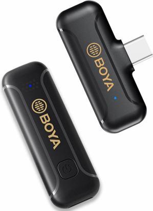 Immagine prodotto Boya Mini microfono wireless 2.4G per Android/Type-C 1+1