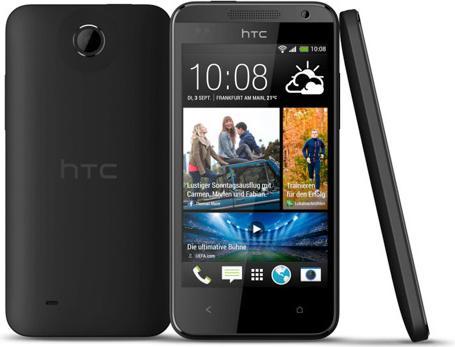 HTC Desire 300 (4 GB, Black, 4.30", Single SIM, 5 Mpx, 3G)