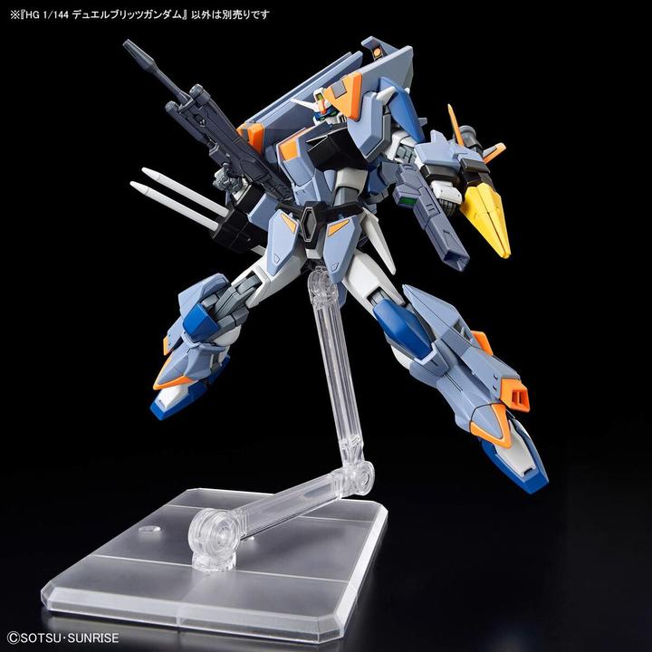 Actual product image Bandai GUNDAM SEED FREEDOM - HG 1/144 Duel Blitz Gundam - Model Kit