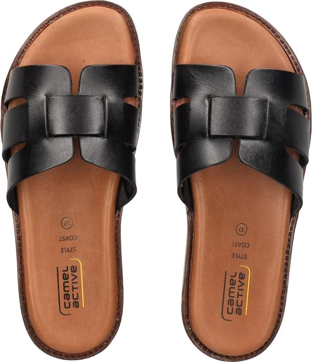 Actual product image Camel Active Sandale brushed Nappa SCHWARZ (41)
