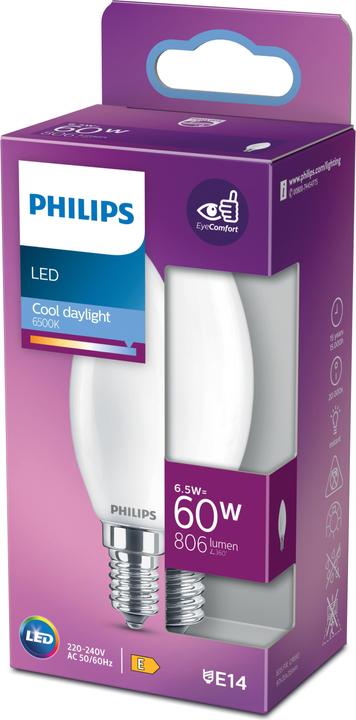 Produktbild Philips LED Lampe (E14, 6.50 W, 806 lm, 1 x, E)