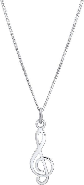 Elli mit Notenschlüssel Anhänger (Sterling Silber, 45 cm)