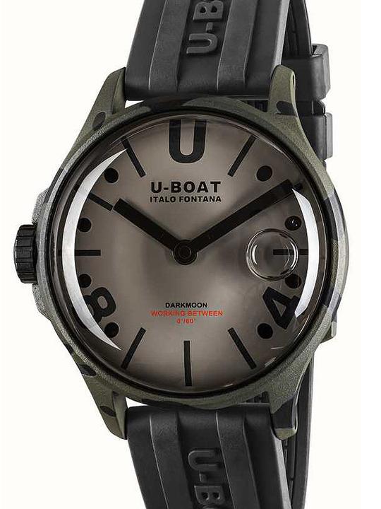U-Boat 9551 Darkmoon Grey Camouflage Herrenuhr 40mm 5ATM (Sportuhr, 40 mm)
