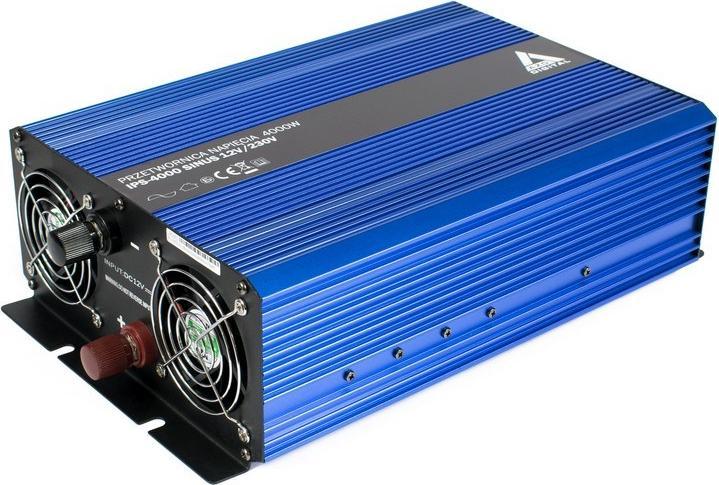 Productafbeelding Digital Przetwornica napięcia 12 VDC / 230 VAC SINUS IPS-4000S 4000W