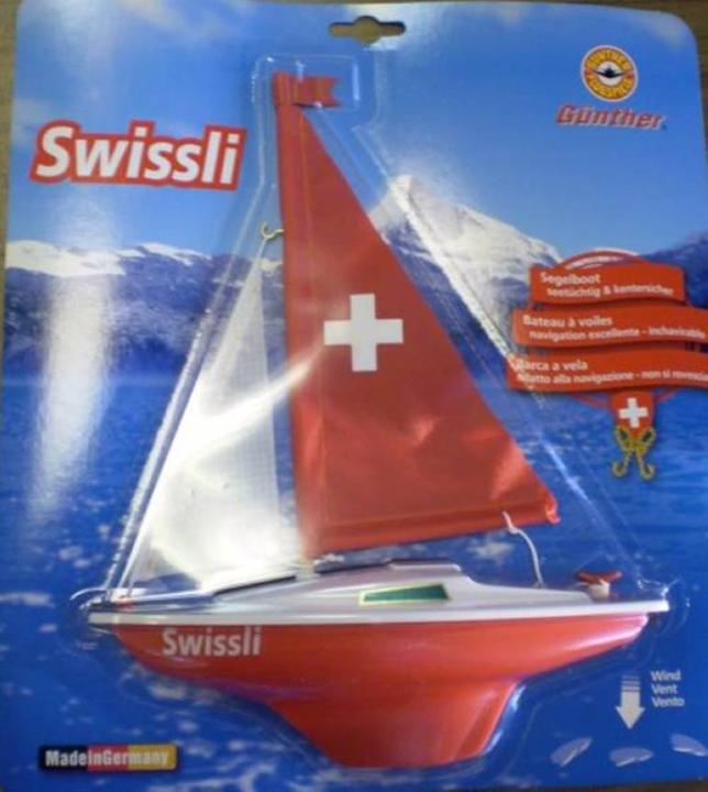 Produktbild Günther Flugspiele Segelboot Swissli