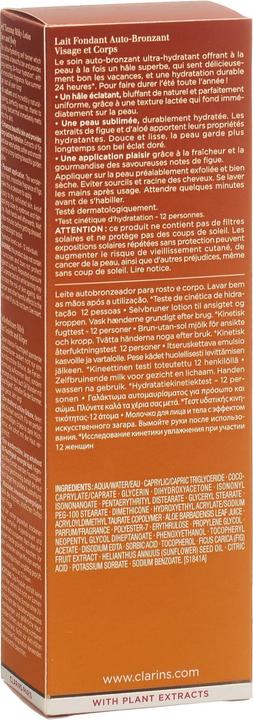 Actual product image Clarins Sun - Self Tanning Milky Lotion (Self tanning cream, 125 ml)