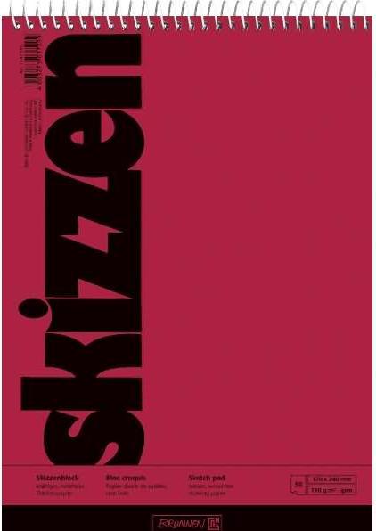Actual product image Sketchpad 17.0 x 24.0 cm (170 x 240 mm, Hardcover)