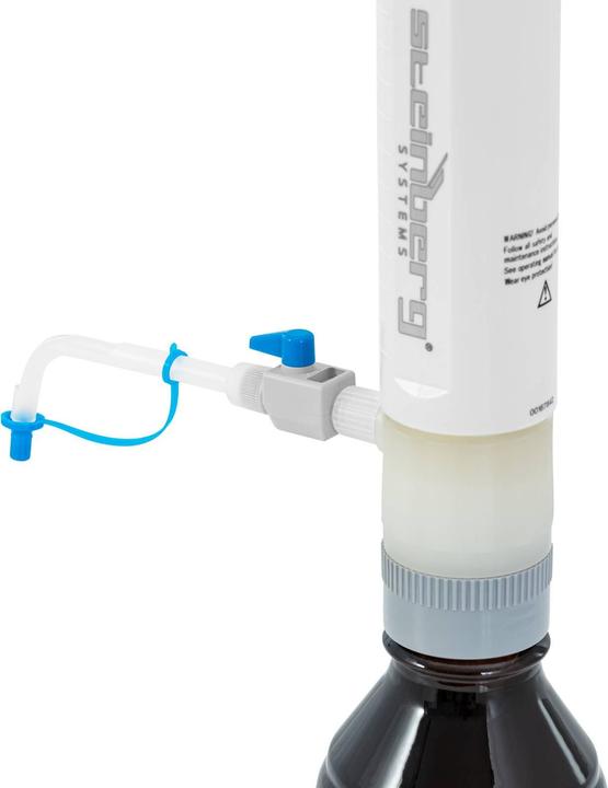 Produktbild Steinberg Flaschenaufsatzdispenser Labor Flaschenspender 10 - 60 x 1 ml Skala