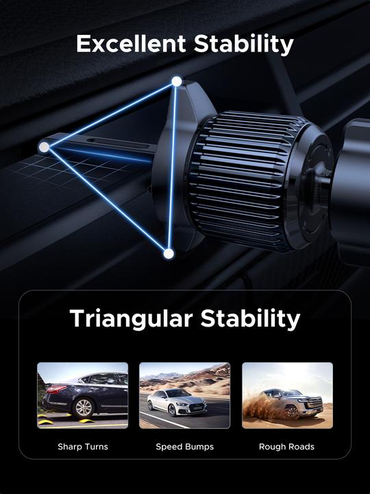 Image du produit Ugreen Magnetic Car Wireless Charger W708 15W (15 W)