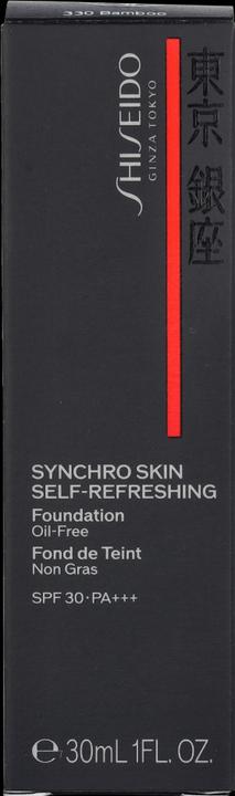Image du produit Shiseido Synchro Skin Self-Refreshing - Fond de teint SPF 30 Bamboo 330 (330 Bamboo)