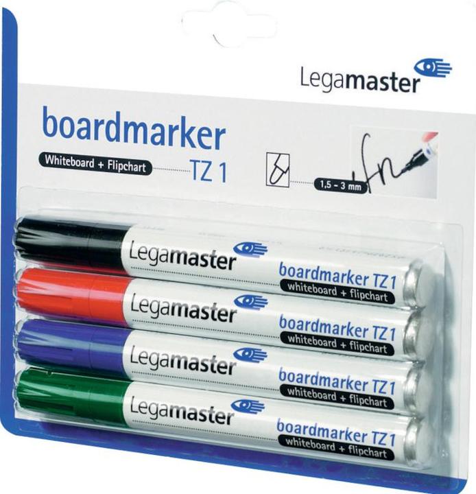 Image du produit Legamaster Marqueurs de cartes (Multicolore, 3 mm, 4 x)