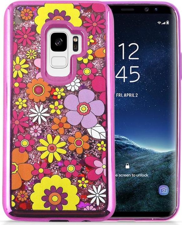 Zizo Liquid Glitter Star case - Samsung Galaxy S9 case (Multiflows) (Samsung Galaxy S9)