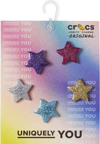 Actual product image Crocs Icon Glitter Stars/5 Pack (One size)