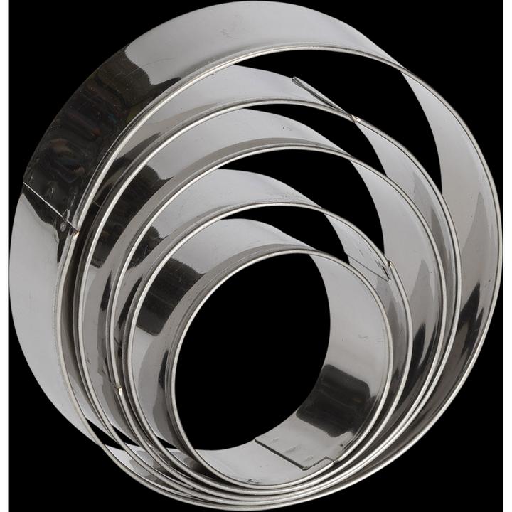 Actual product image Patisse Biscuit Cutter Circle Set 5 pieces
