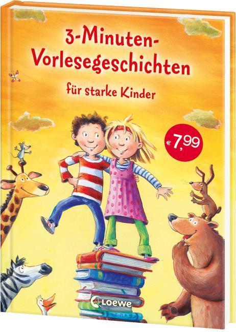 Immagine prodotto 3-Minuten-Vorlesegeschichten für starke Kinder (Tedesco, Libri di lettura Loewe, 2014)