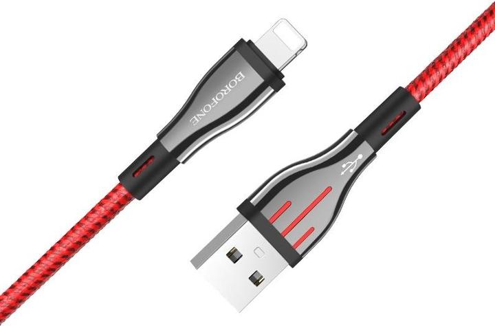 Actual product image Borofone USB USB-A to Lightning 1.2m Cable Random (6931474724847) (1.20 m, USB 3.0)