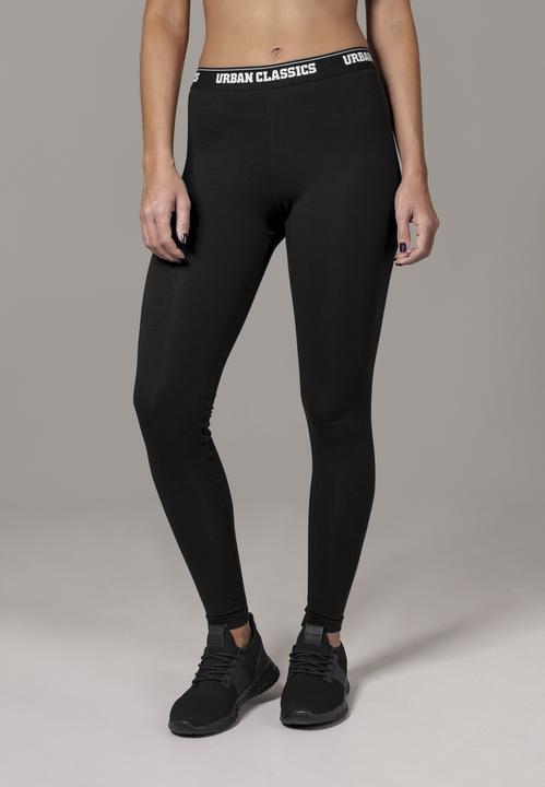 Actual product image Urban Classics Ladies Logo Leggings (4XL)