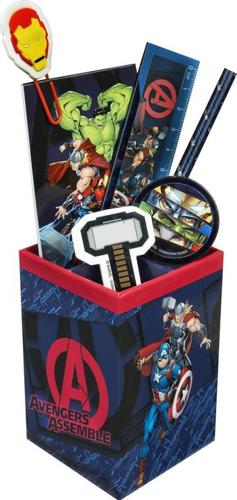 Actual product image Undercover Pen holder filled 7 pieces Avengers