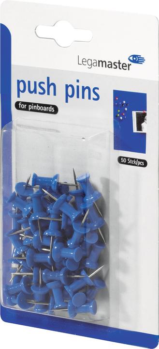 Produktbild Legamaster Pinnadel Blau, 50 Stück (50 Stück, 165 mm)