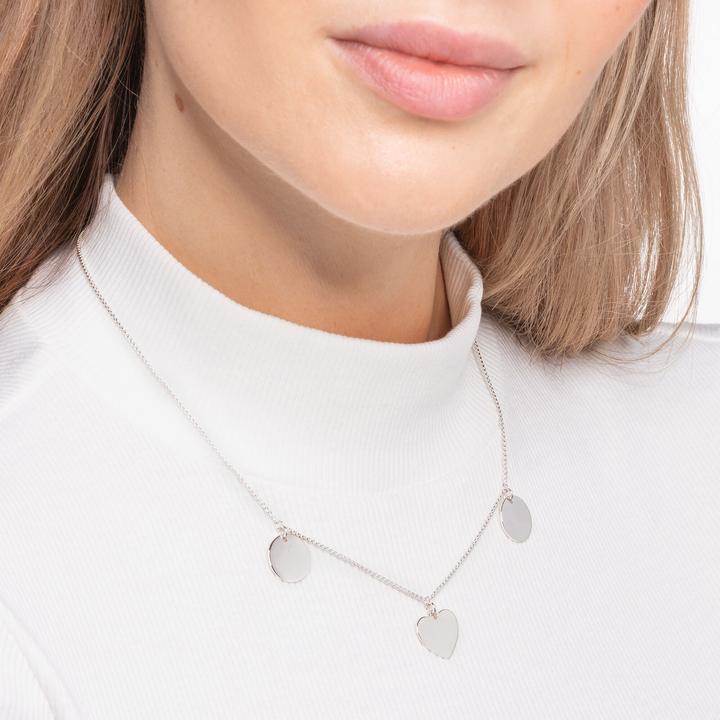 Produktbild Thomas Sabo Kette mit drei Coins (925er Silber, 40 - 45 cm)