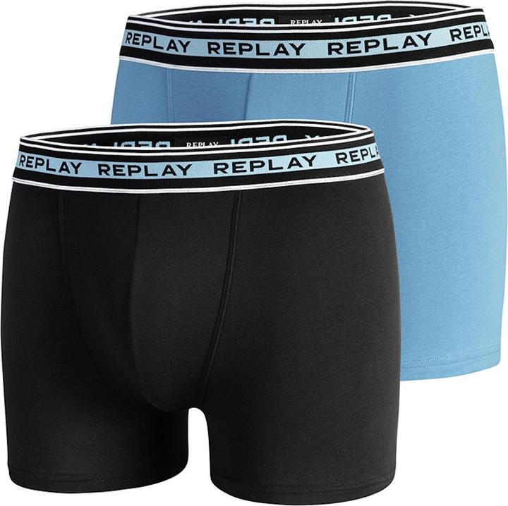 Replay Unterhose Trunks 2er Pack (M, 2er Pack)