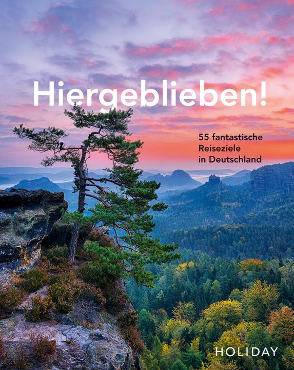 Produktbild HOLIDAY Reisebuch: Hiergeblieben! – 55 fantastische Reiseziele in Deutschland (Deutsch, Jens van Rooij, 2020)