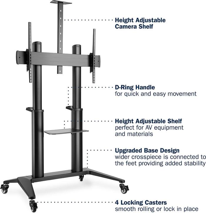 Immagine prodotto Digitus DA-90452 (Universale, 120", 140 kg)