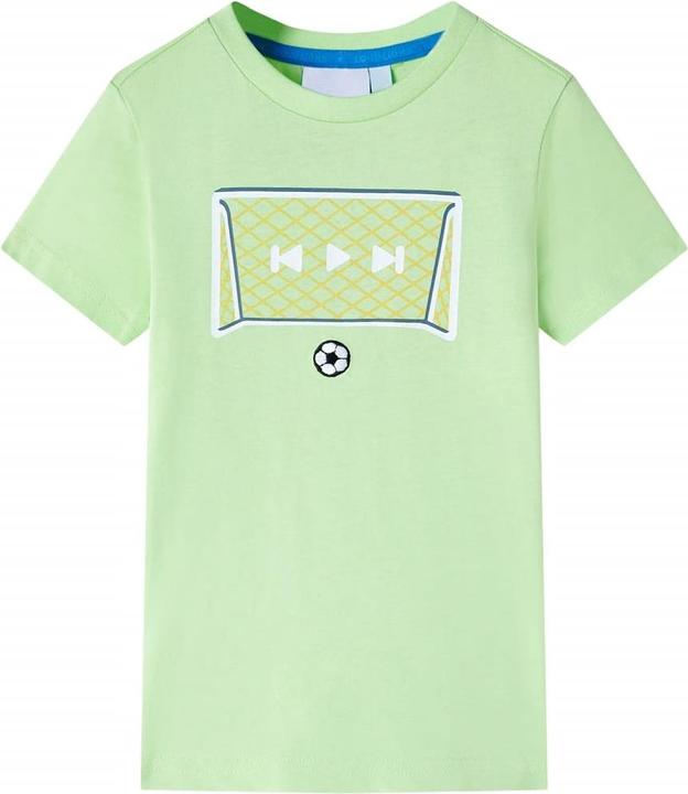 Produktbild VidaXL Kinder-T-Shirt Lindgrün 104,Material: 100 % Baumwolle,Farbe (104)