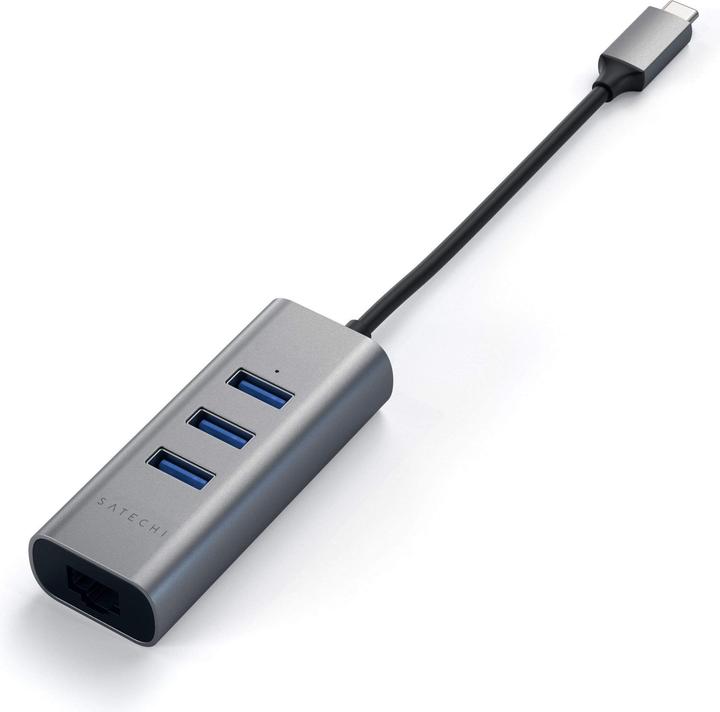 Actual product image Satechi ST-TC2N1USB31AM (USB-C, 4 Ports)