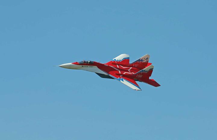Actual product image Freewing MiG-29 RED STAR MIG29 PNP 80mm Jet EDF 6S (Jet)