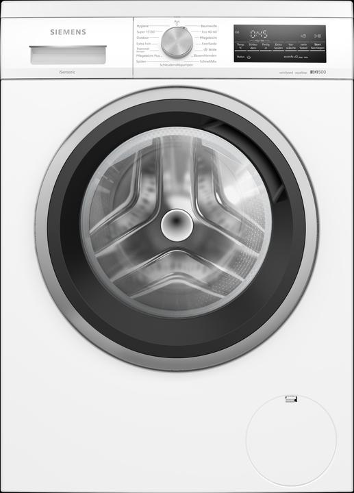 Immagine prodotto Siemens iQ500, lavatrice a carica frontale fullsize, 8 kg, 1400 giri/min, WU14UT71 (8 kg, A sinistra)