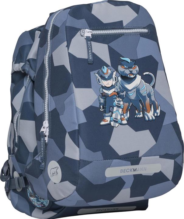 Beckmann Schulrucksack Classic mit Wendetasche (22 l)