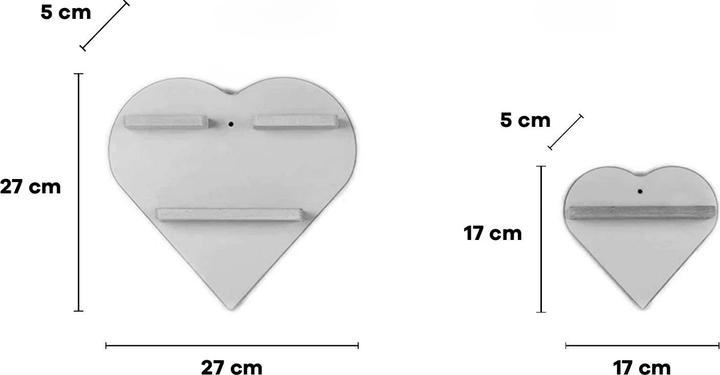 Image du produit VCM Étagère Coeur Enfants Toniebox Tonies