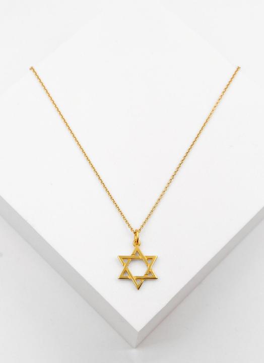 Produktbild Muau Davidstern (750/18K Gelbgold)