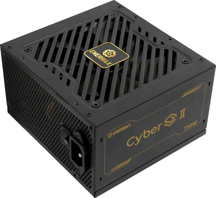 Immagine prodotto Enermax Power Supply 750W CyberG II 80+ Gold Black non-mod (750 W)