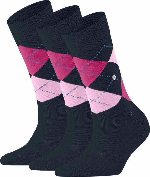 Burlington Socken Casual Bequem sitzend Queen - 20104 (3er Pack, 36 - 41)