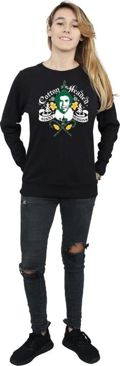 Actual product image Elf Womens/Ladies Headed Ninny Muggins Sweatshirt (L)