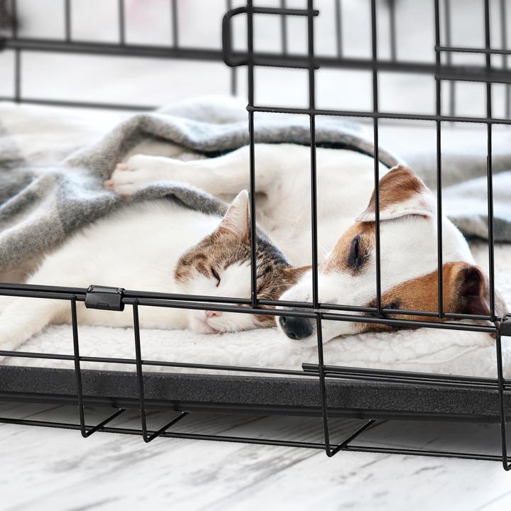 Produktbild Relaxdays Hundekäfig (Hund, Faltbar, Waschbar)